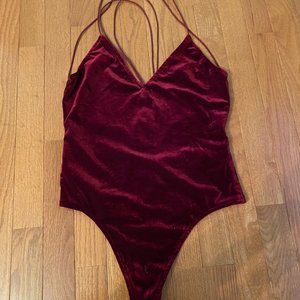 Red Velvet Bodysuit